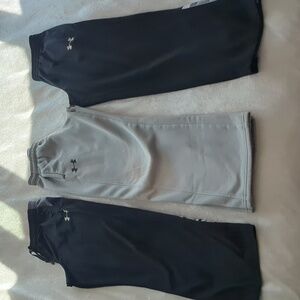 Under Armour Play/Practice Pants Bundle Size M 10/12